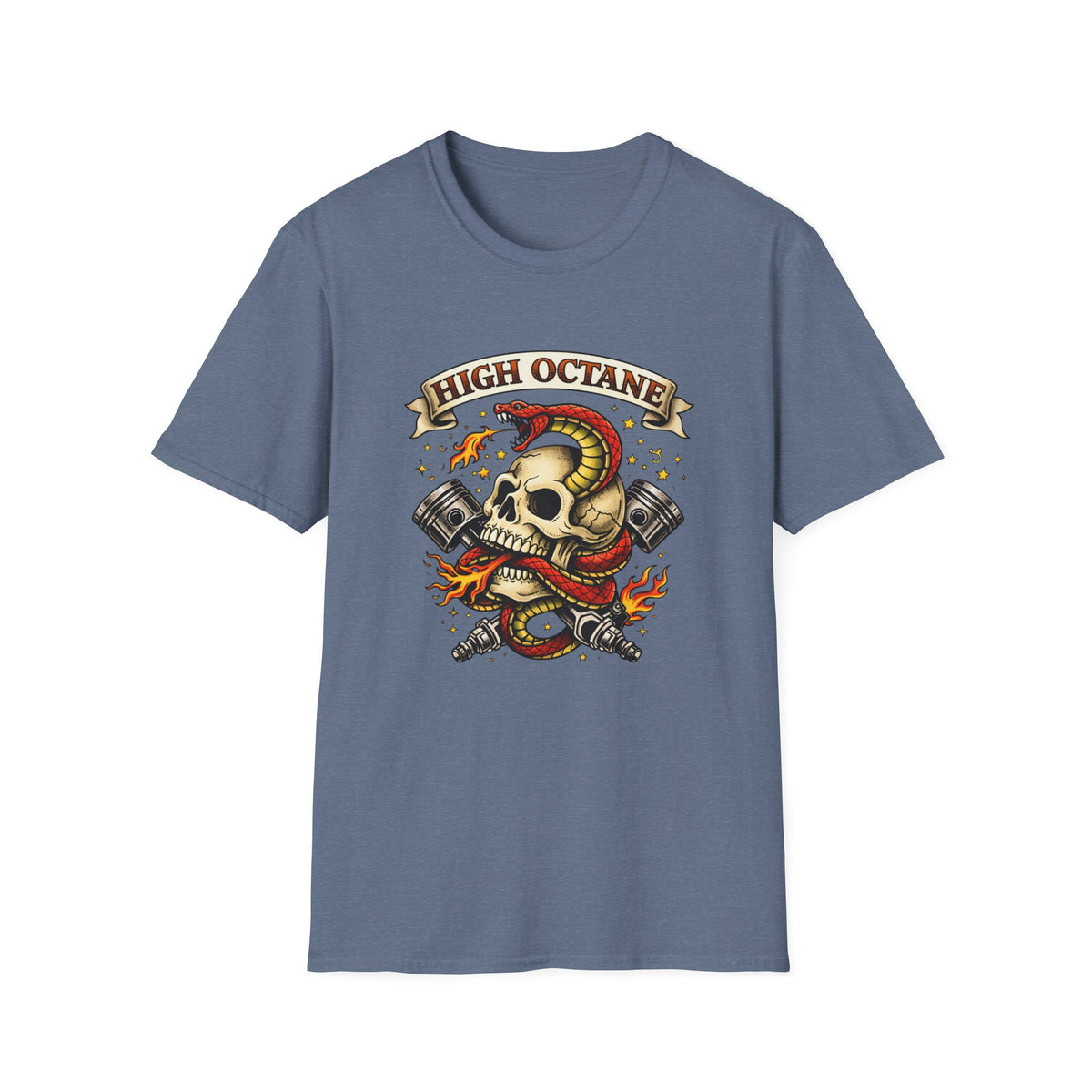 High Octane Snake and Skull