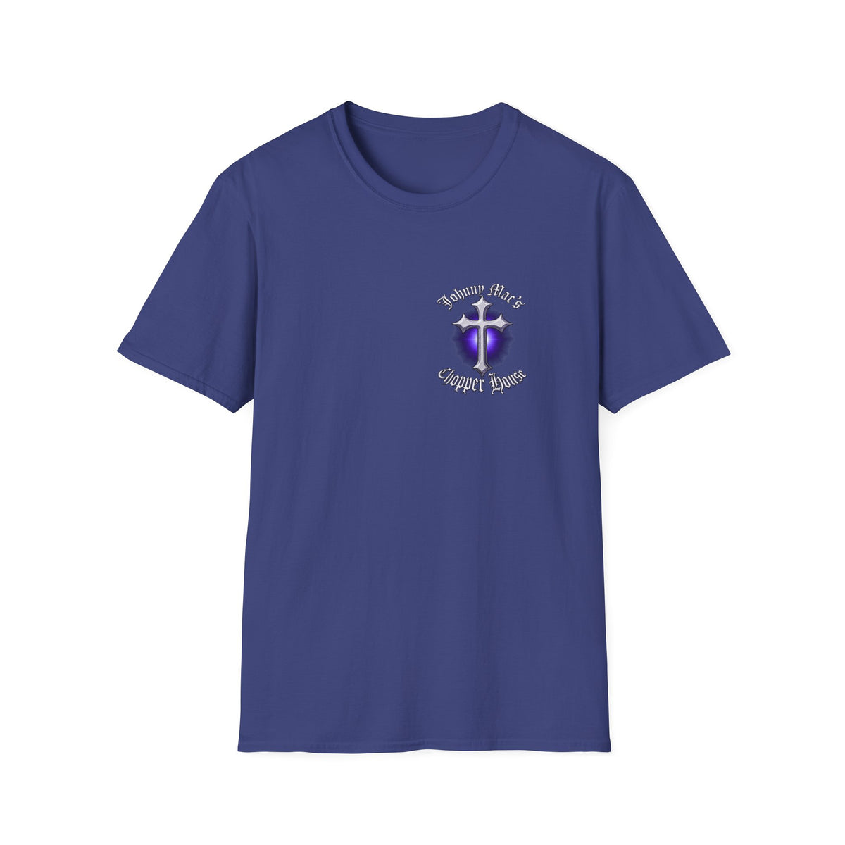 Chicano Lowrider Pinup T-Shirt — Purple Gothic Car Culture Tee