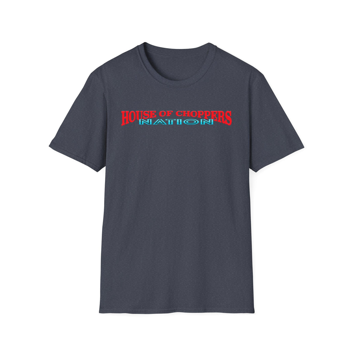 House of Choppers Nation T-Shirt — Retro Motorcycle Crew Tee