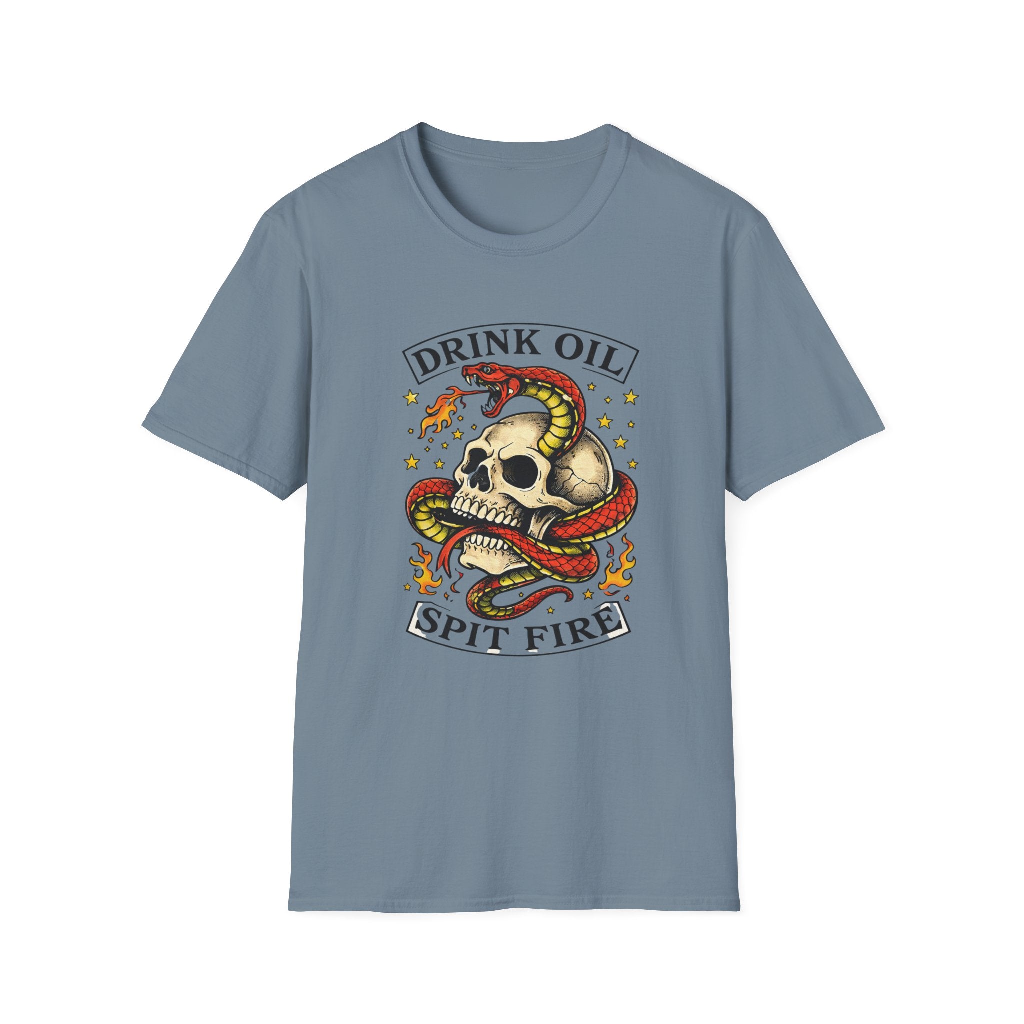 Drink Oil Spit Fire