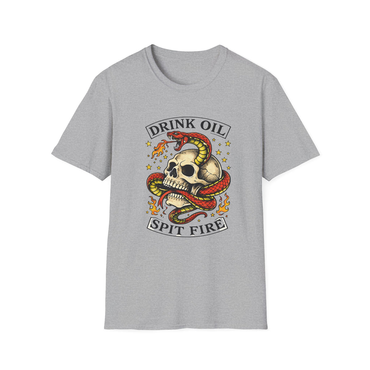 Drink Oil Spit Fire