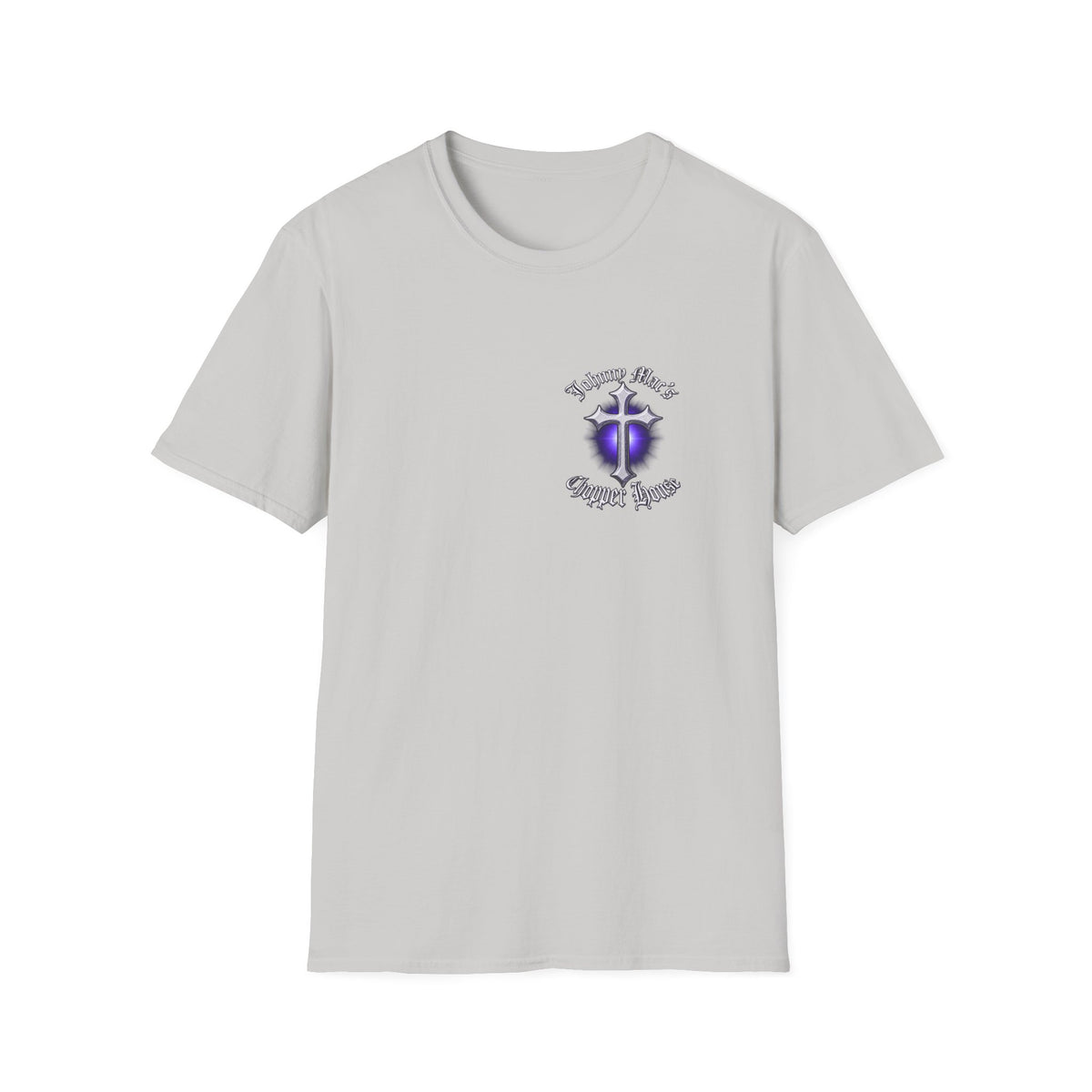 Chicano Lowrider Pinup T-Shirt — Purple Gothic Car Culture Tee