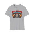 House of Choppers Nation T-Shirt — Skull & Flames Biker Tee