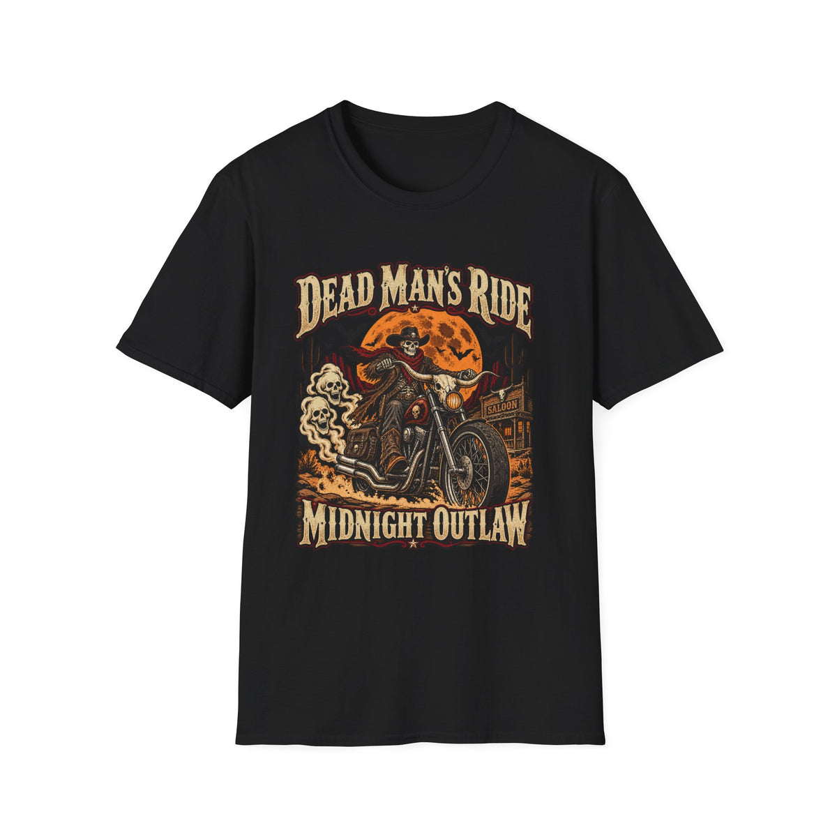 Dead Man's Ride Midnight Outlaw T-Shirt
