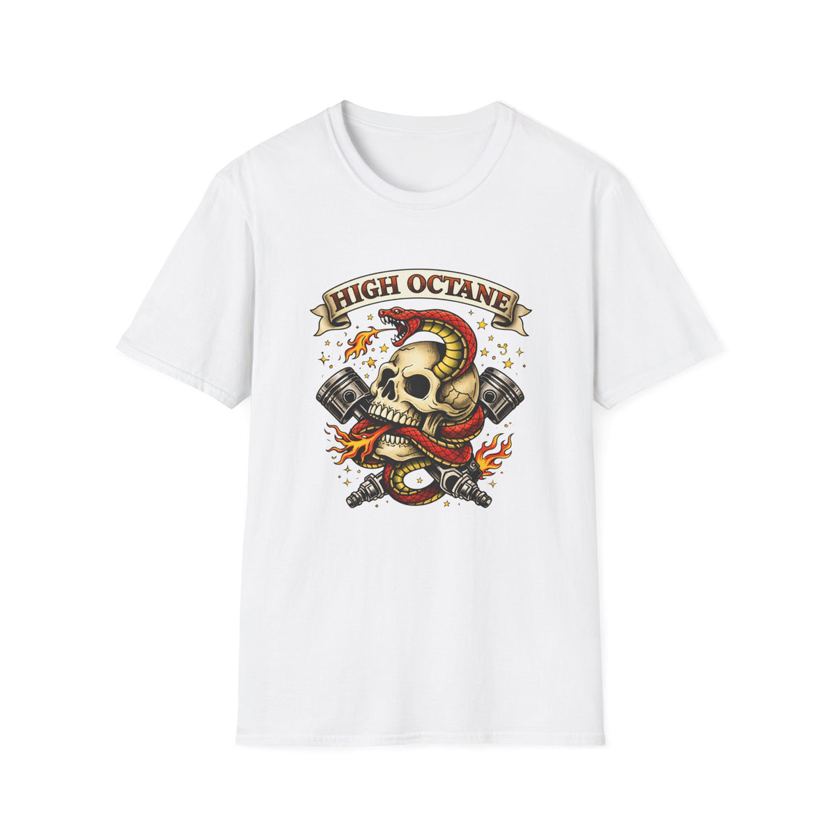 High Octane Snake and Skull