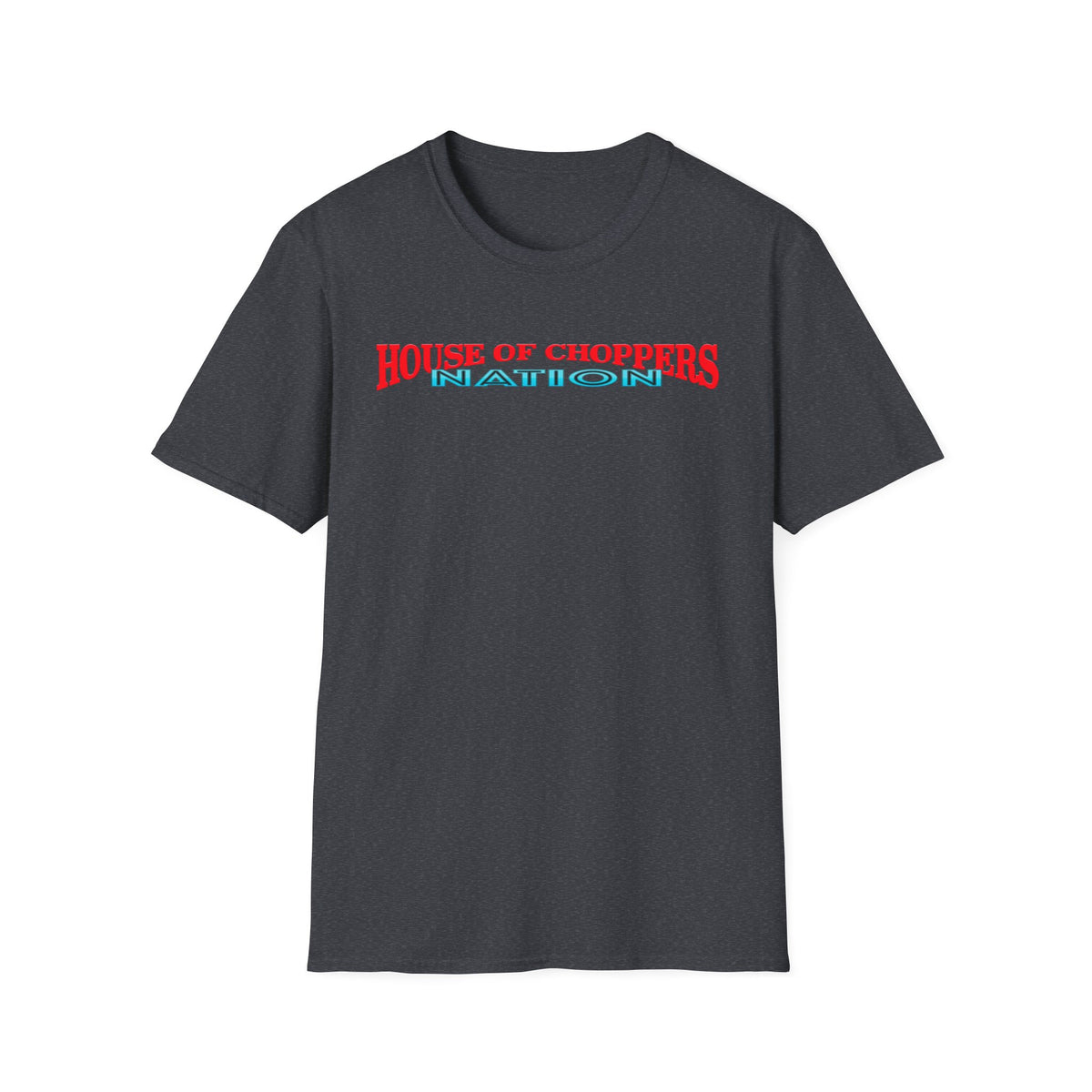 House of Choppers Nation T-Shirt — Retro Motorcycle Crew Tee