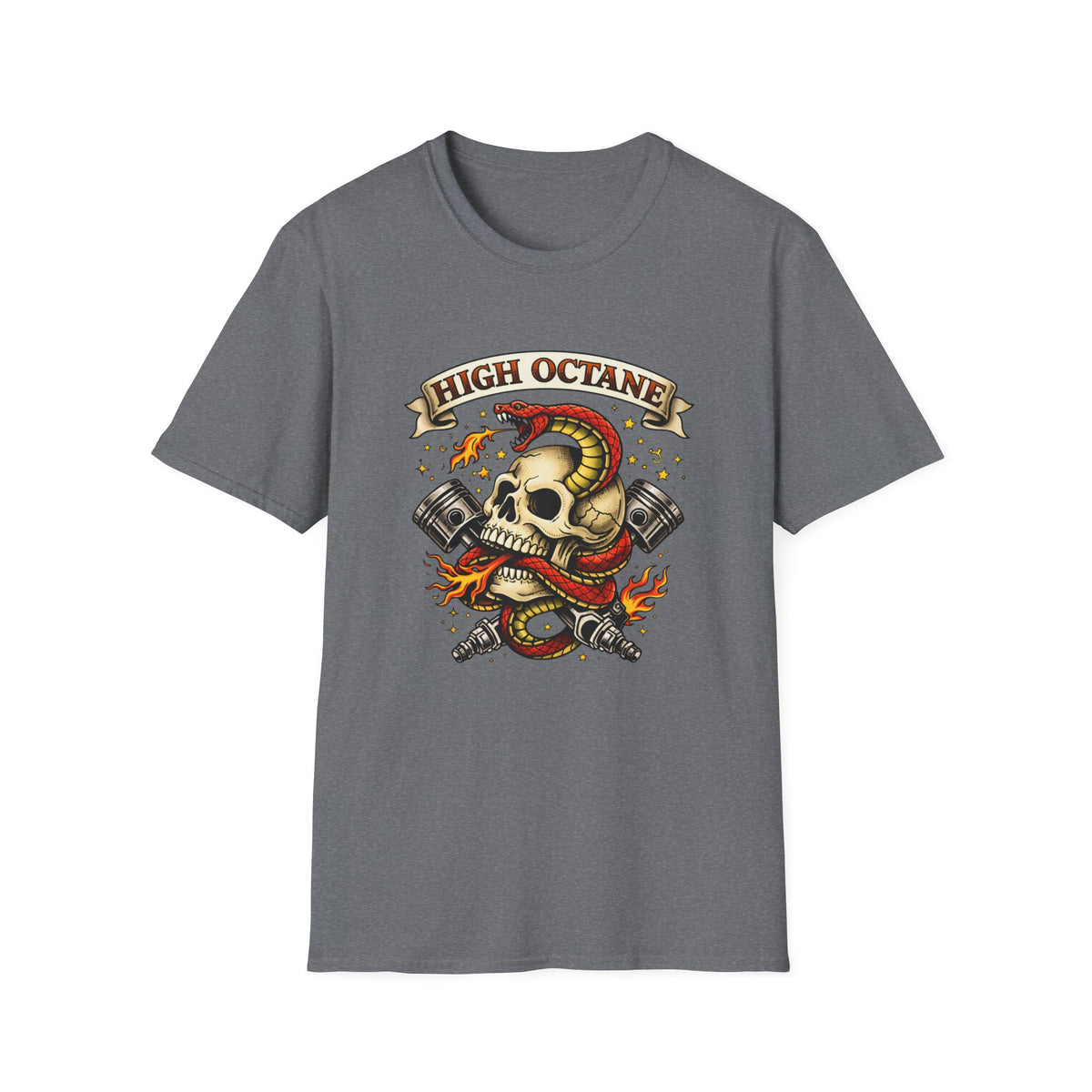 High Octane Snake and Skull