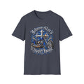 Motorcycle Chopper T-Shirt — "Johnny Mac Chopper Days" Retro Bike Tee