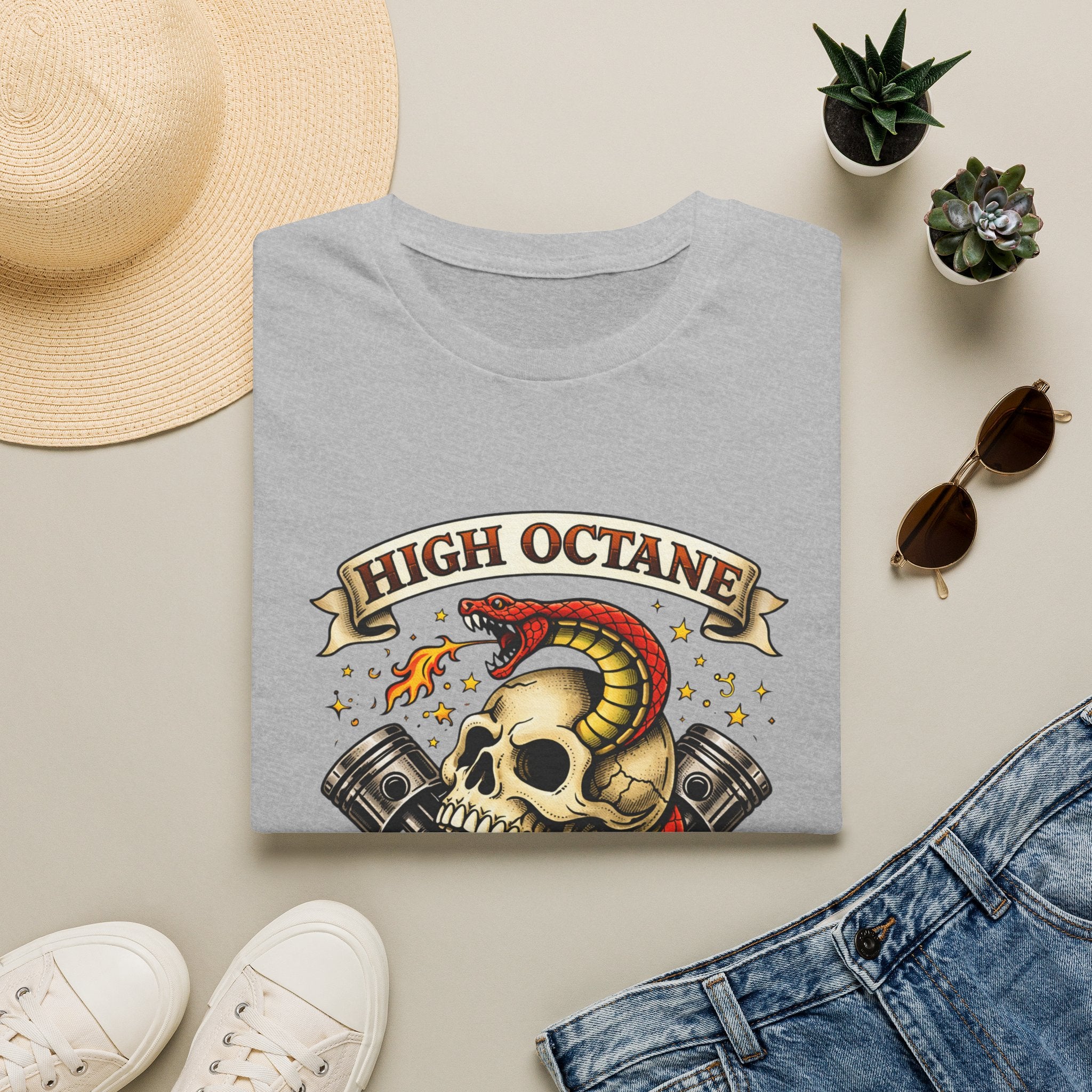 High Octane Snake and Skull