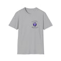 Chicano Lowrider Pinup T-Shirt — Purple Gothic Car Culture Tee