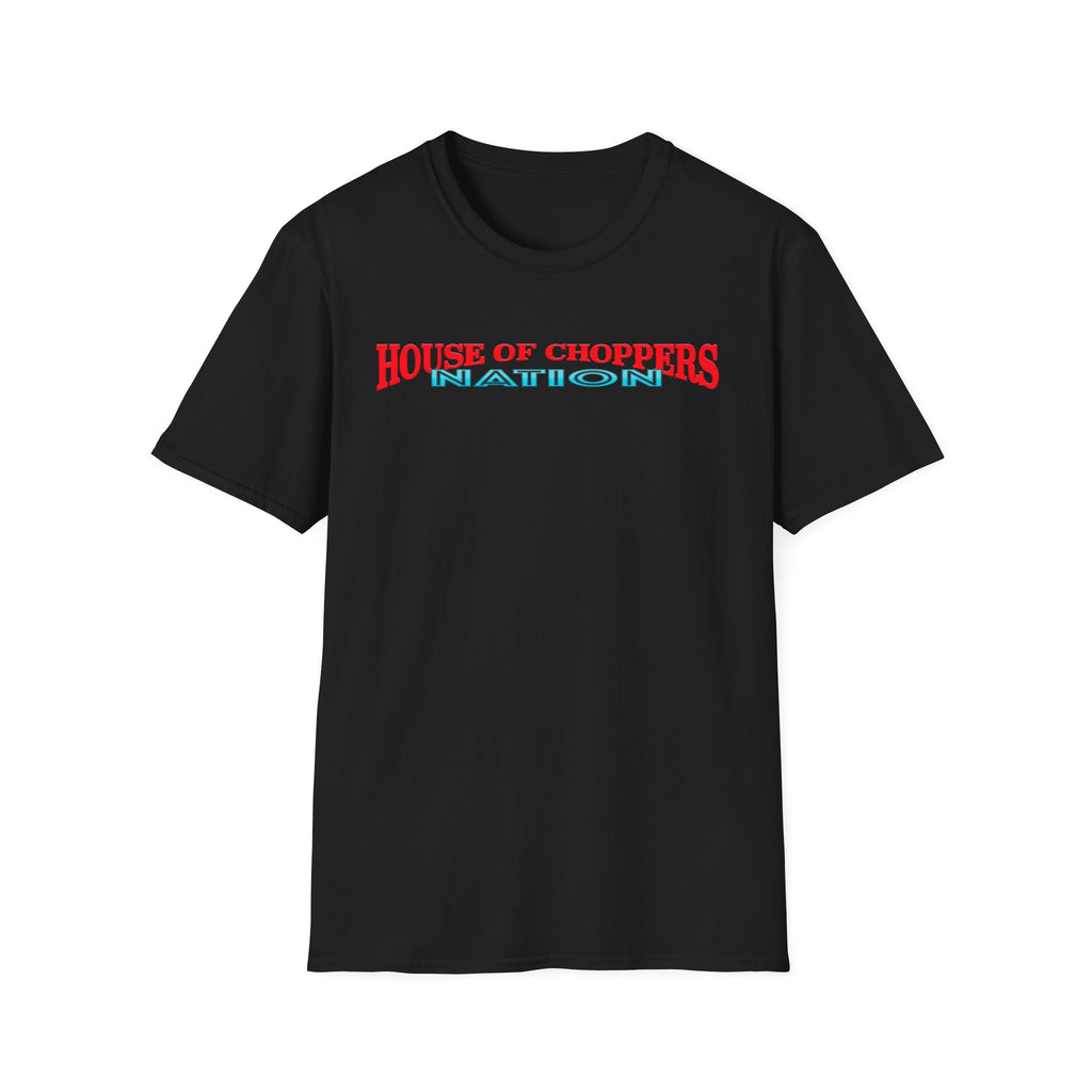 House of Choppers Nation T-Shirt — Retro Motorcycle Crew Tee