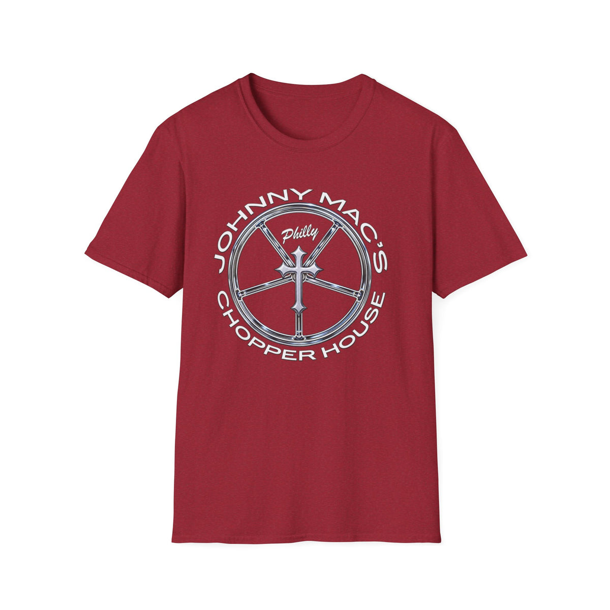 Johnny Mac's Chopper House Purple Pinup Tee